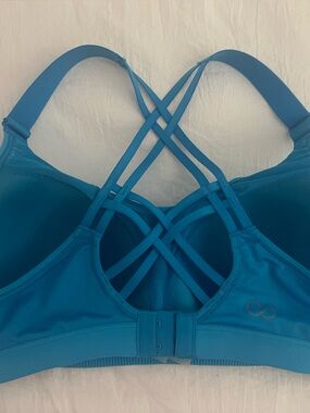 CALIA by Carrie Underwood Strappy Sport Bra - Teal